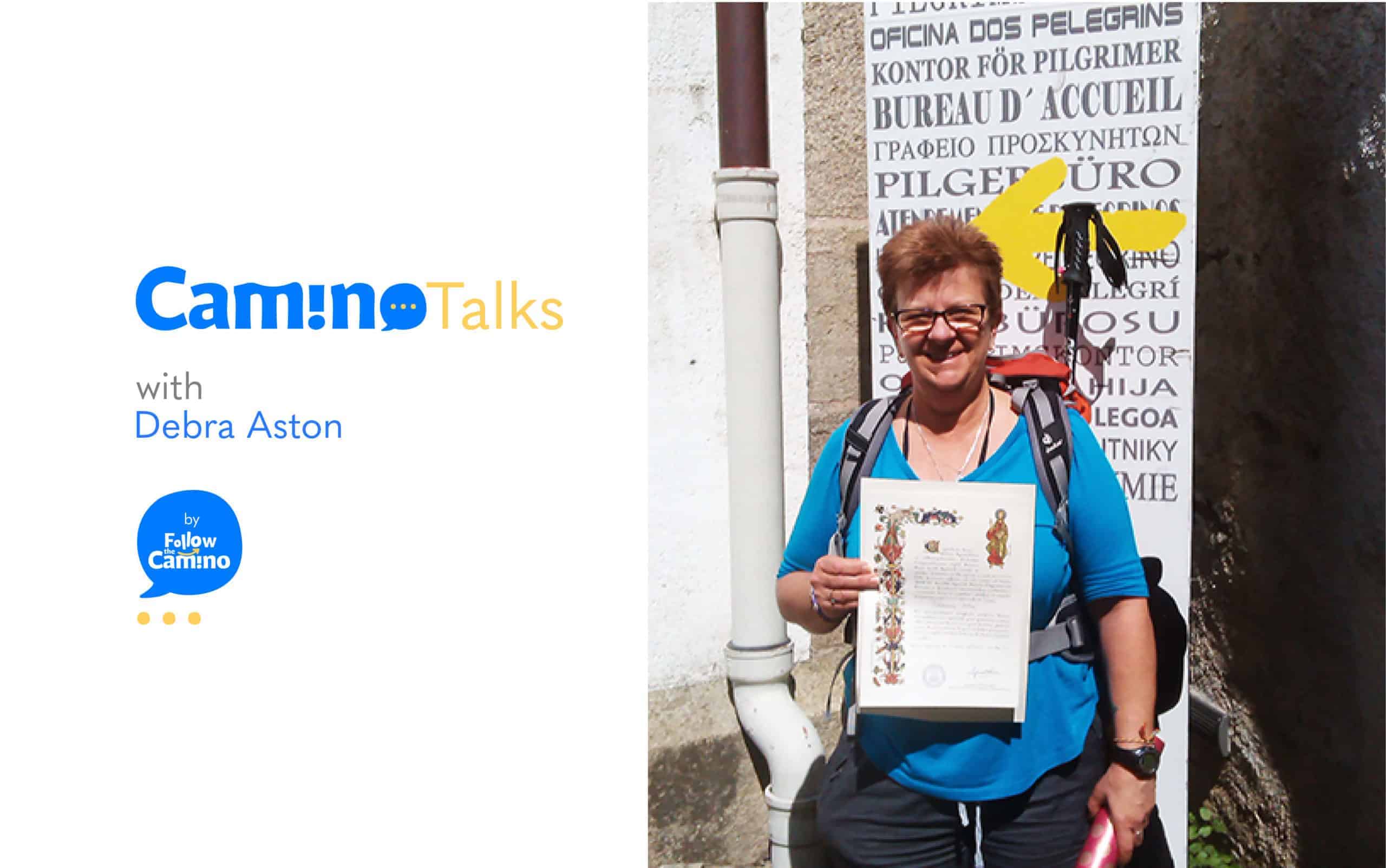 camino talks with Debra Aston