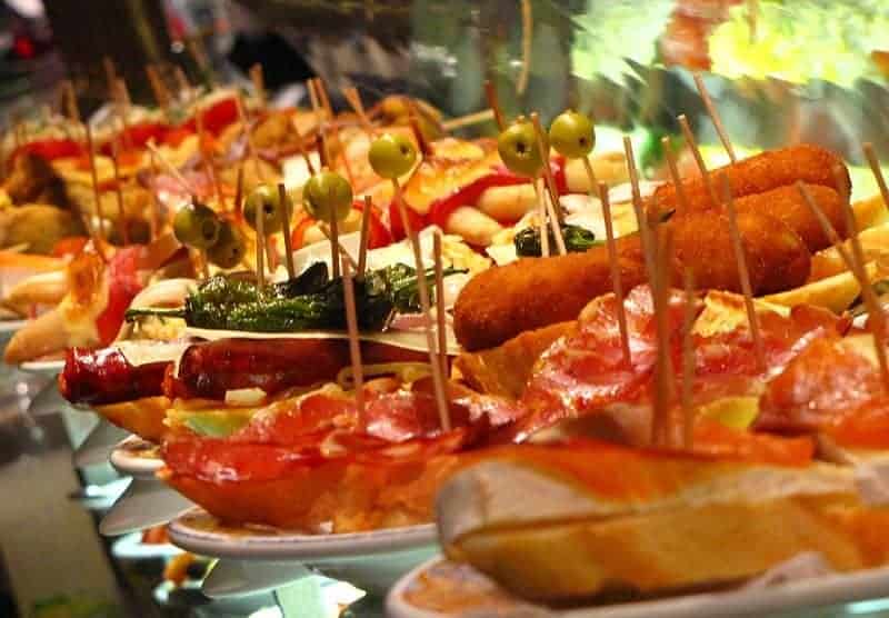 Tapas en Barcelona on the Camino