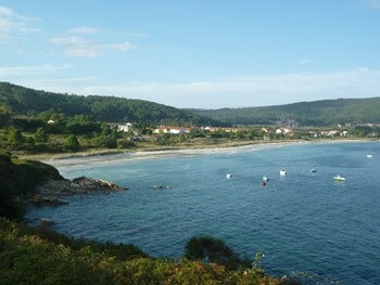 Baiona Camino landscape