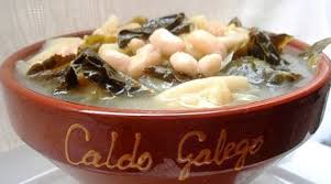 Caldo food on the Camino