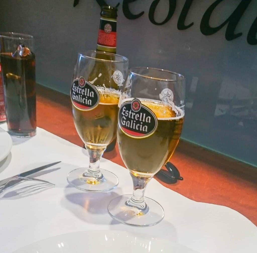 beer on the Camino