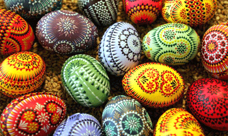 Easter eggs on the camino