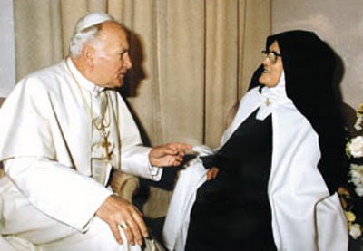 Fatima pope and Lucia