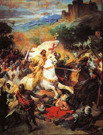 Saint James Battle of Clavijo
