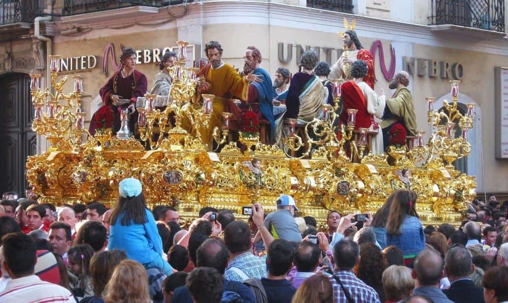 Easter festival on the Camino