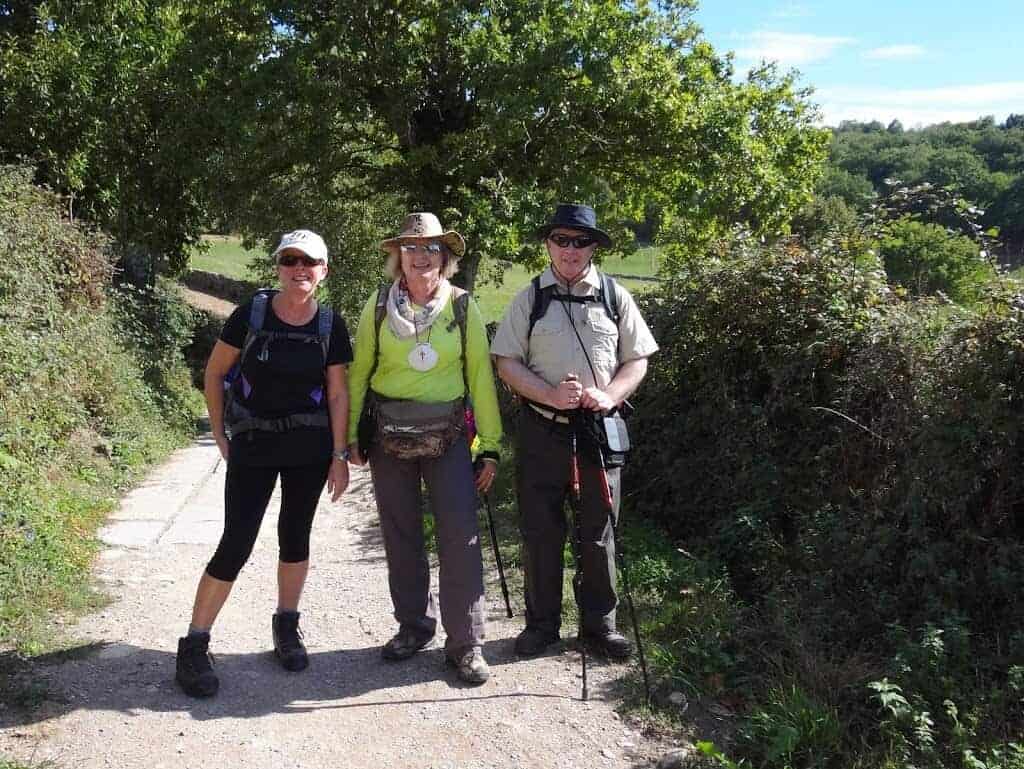 walk with a friend on the Camino
