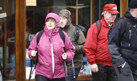 mary mcaleese walking the camino