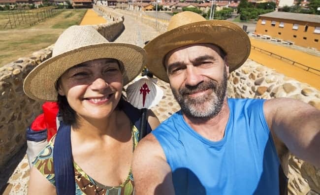 Couple on the Camino