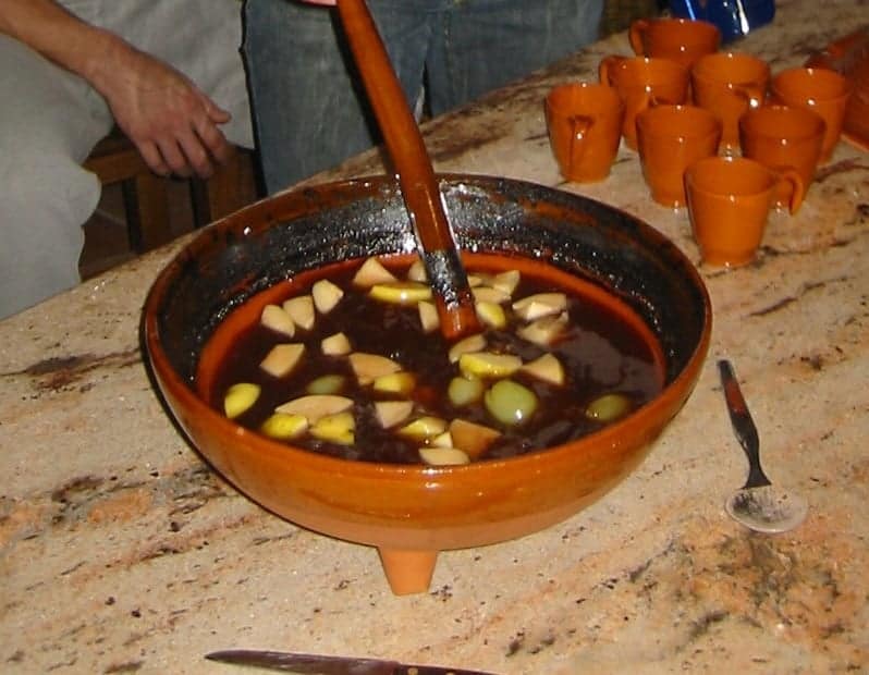 Halloween in Spain Queimada Ritual Food and drink