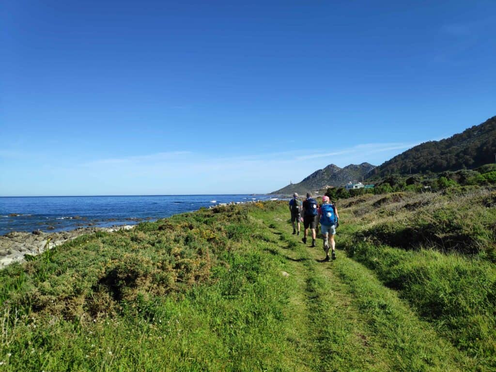 Oia to Santiago de Compostela Camino Portuguese Coastal Route