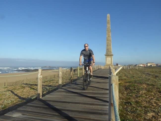 cycling camino portuguese coastal