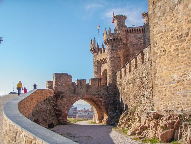 historical building on the camino frances