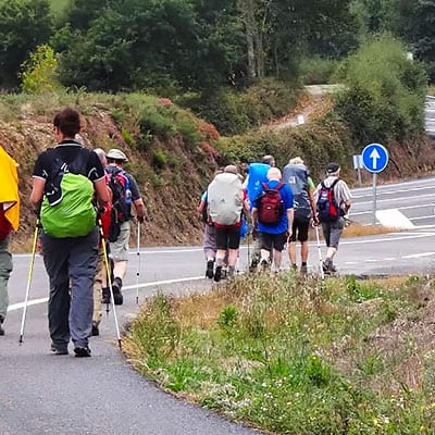 How Difficult is it to Walk the Camino? high way