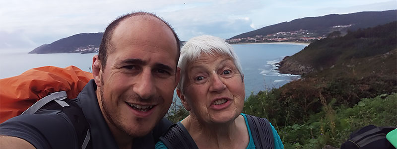 How Difficult is it to Walk the Camino? Umberto and Pauline