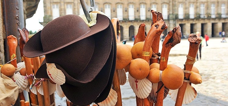 The Gourd, one of the main Camino de Santiago symbols