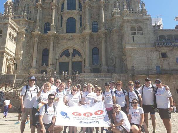 Charity Fundraising on the Camino