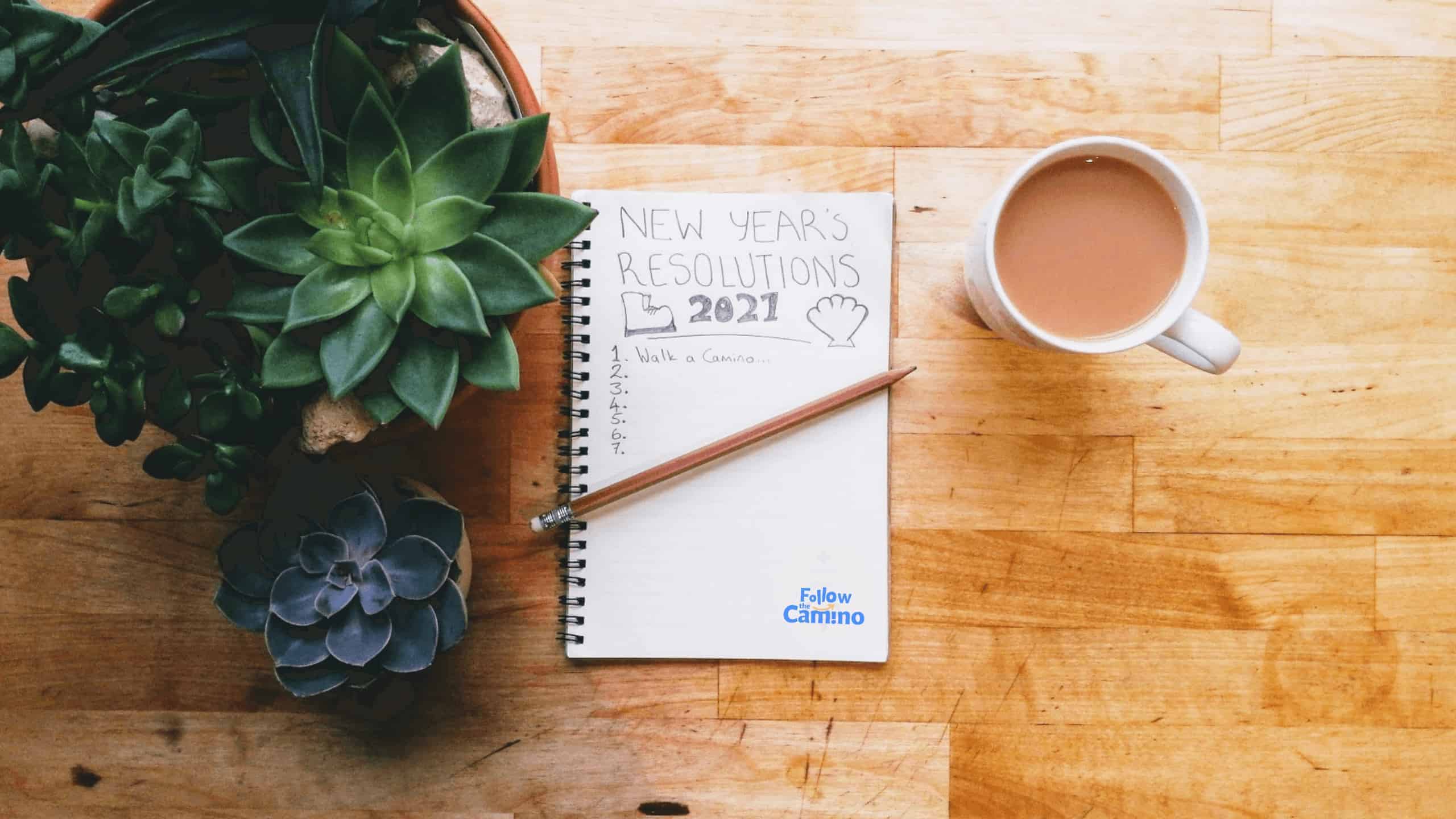 New Year's resolutions to the Camino