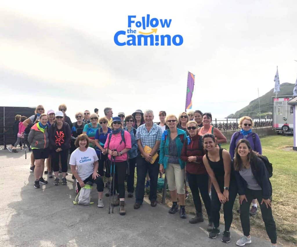 St James Day Camino training Follow the Camino banner