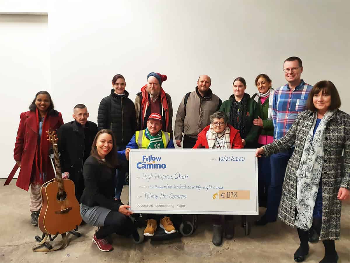Camino events check to High Hopes Choir