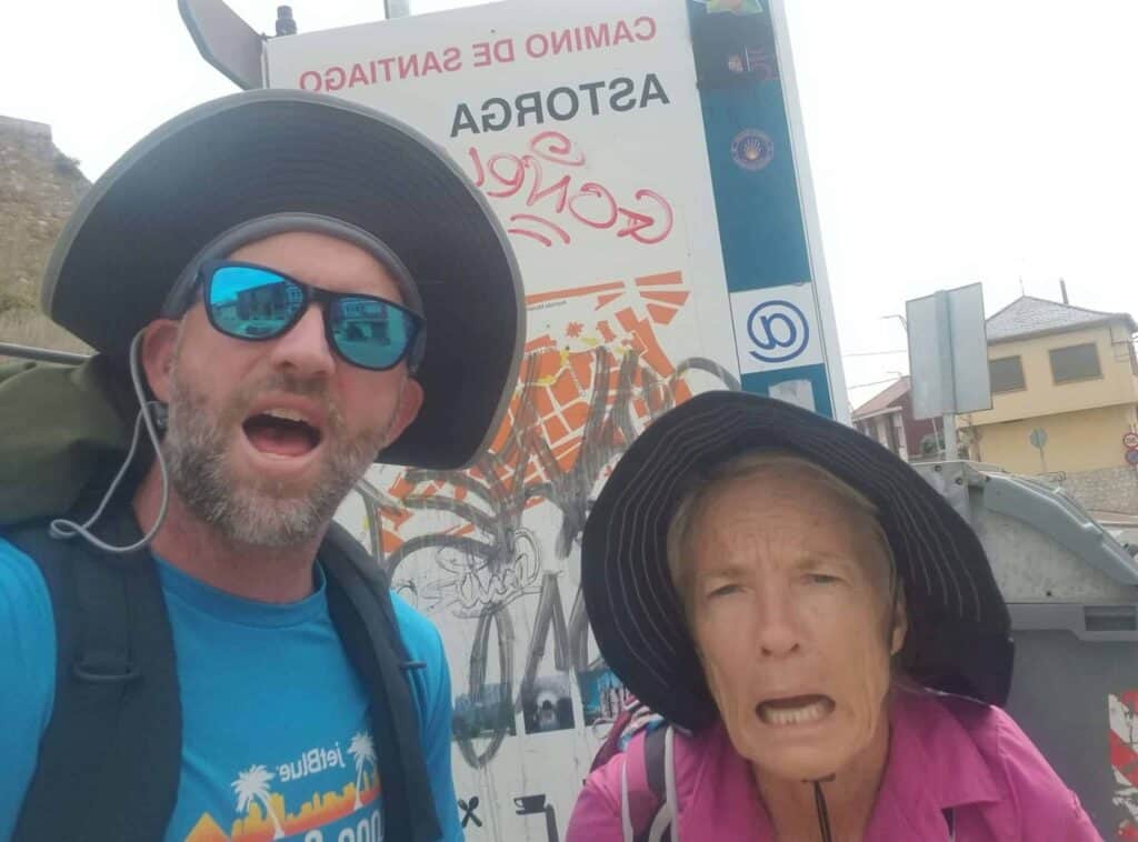 Family Camino - Teri and Her Kids