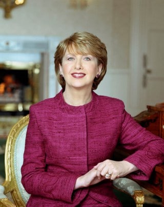 a picture of Mary McAleese