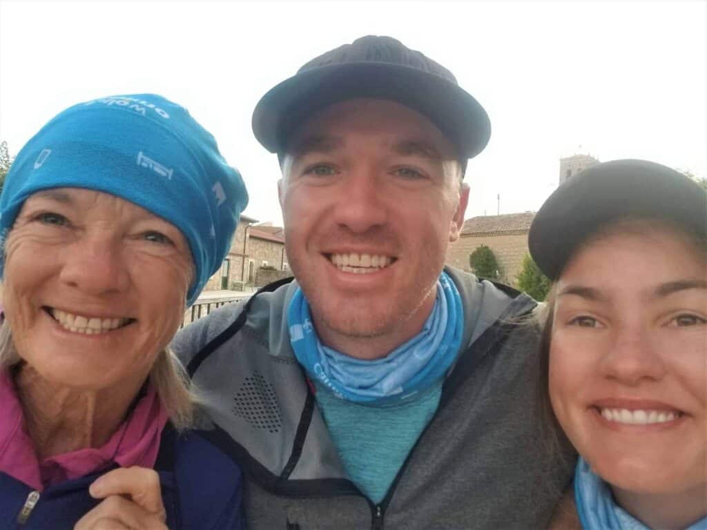 Family Camino - Teri and Her Kids