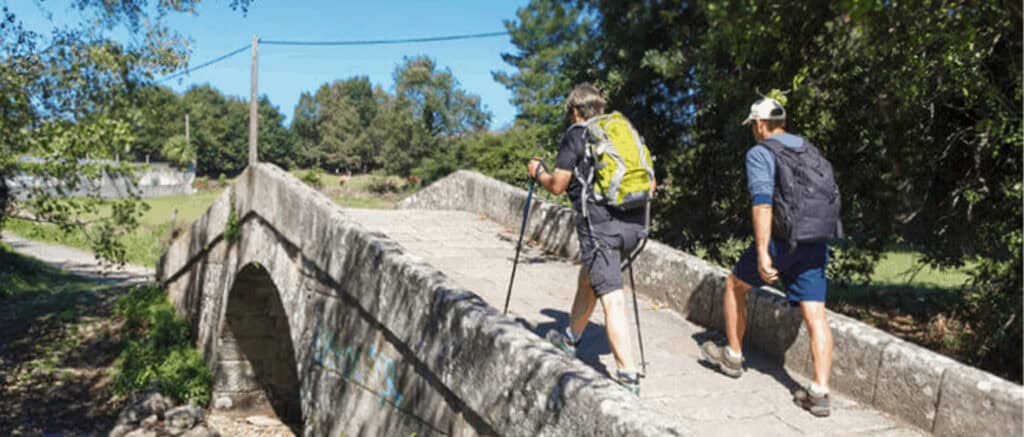 siblings on the camino