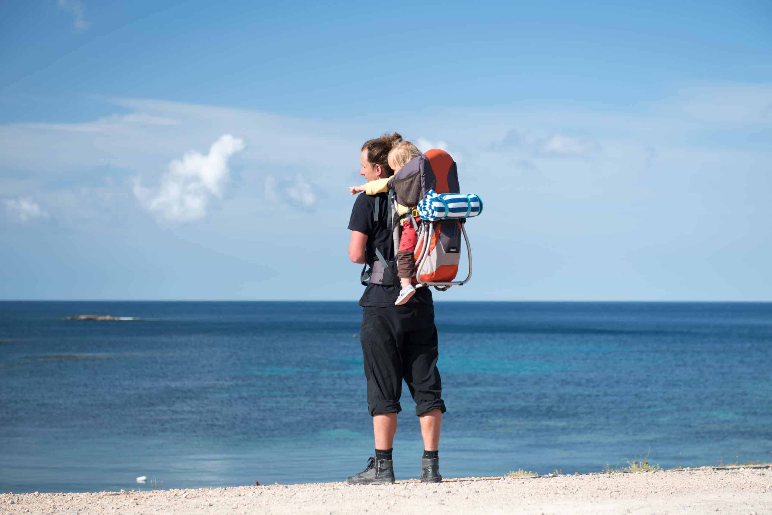 Best baby backpack for the Camino father and daughters