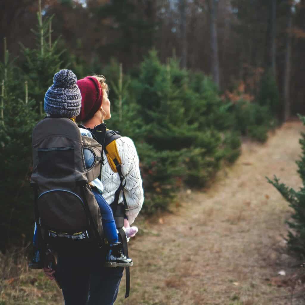 Strength and Stability Training for your Camino Mom and baby training walk