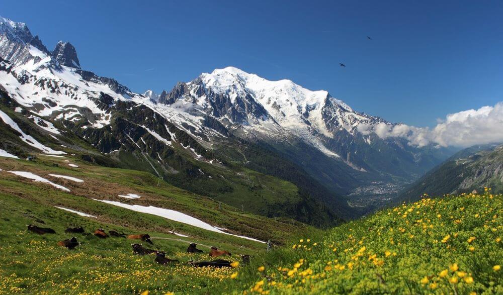 Walking tour France Mont Blanc