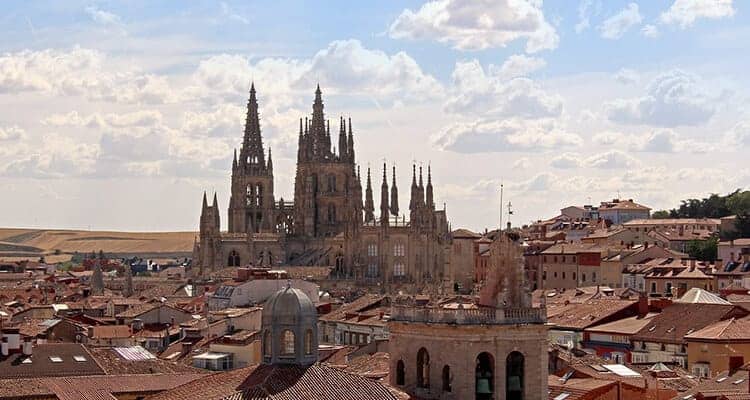 Burgos cathedral camino frances
