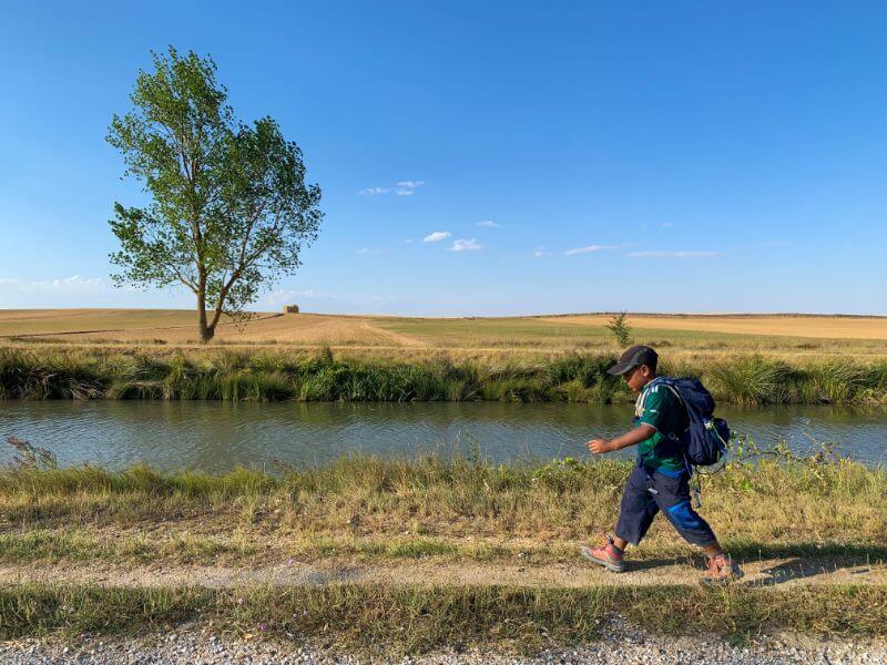 frances child walking kid pilgrim