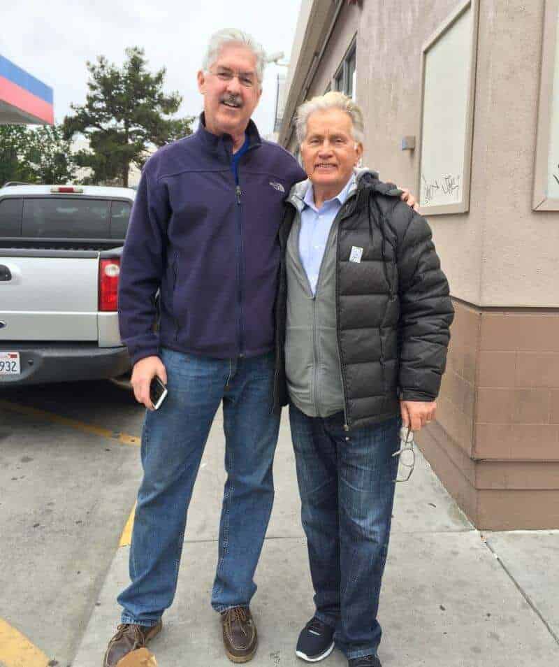 Picture of Martin Sheen and kenneth strange