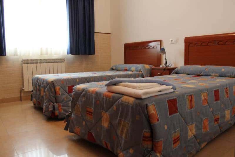 Accommodation options on the Camino