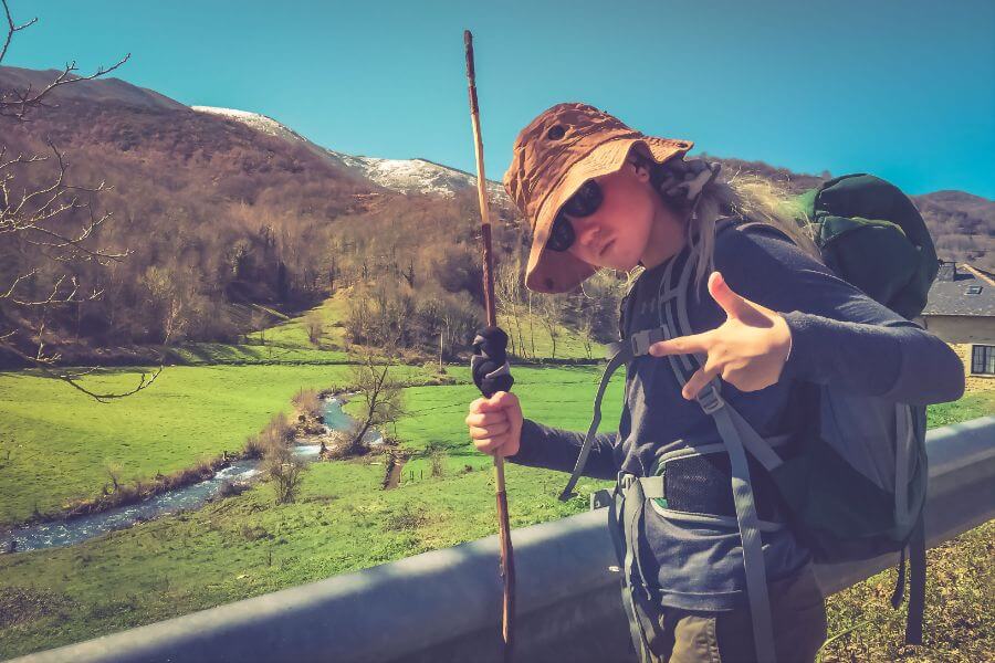 a picture of a pilgrim