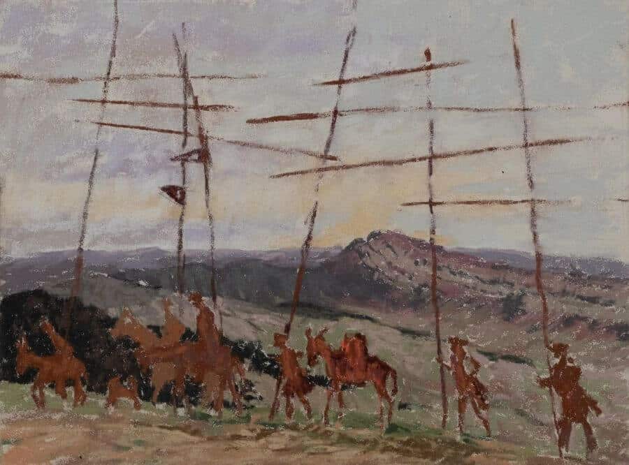 a picture of a painting