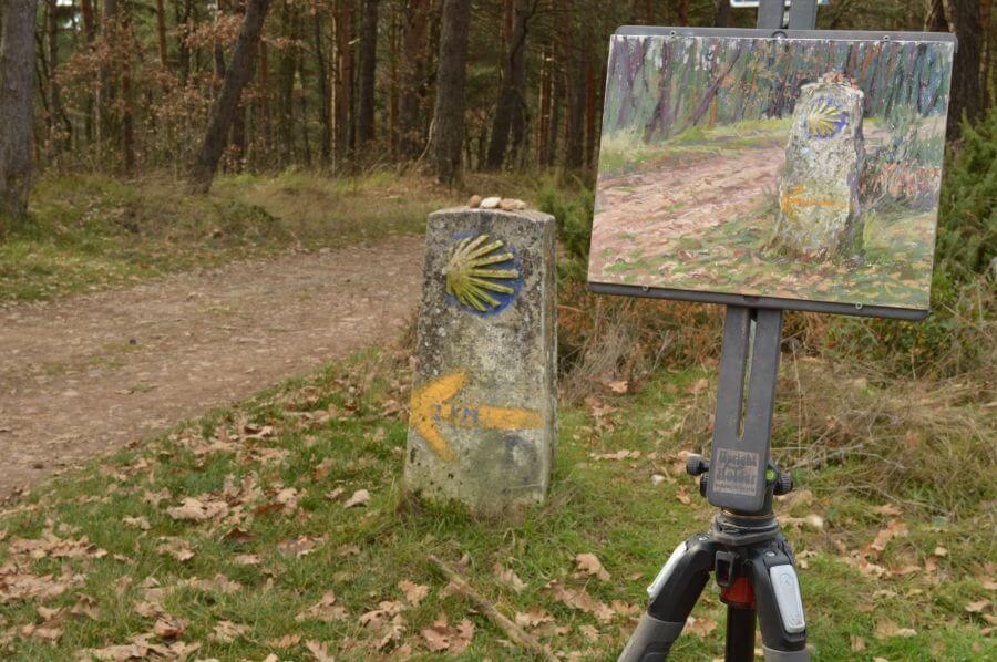 a picture of a painting
