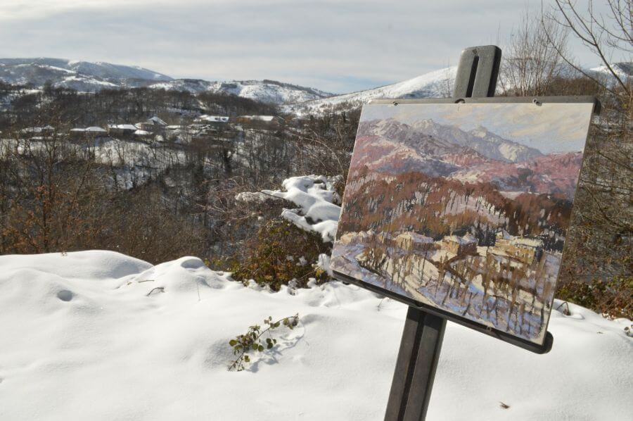 a picture of a painting
