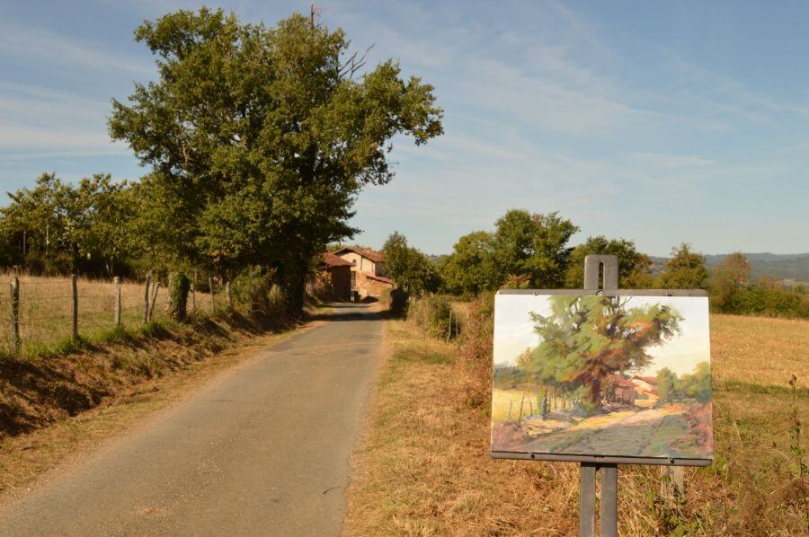 a picture of a painting