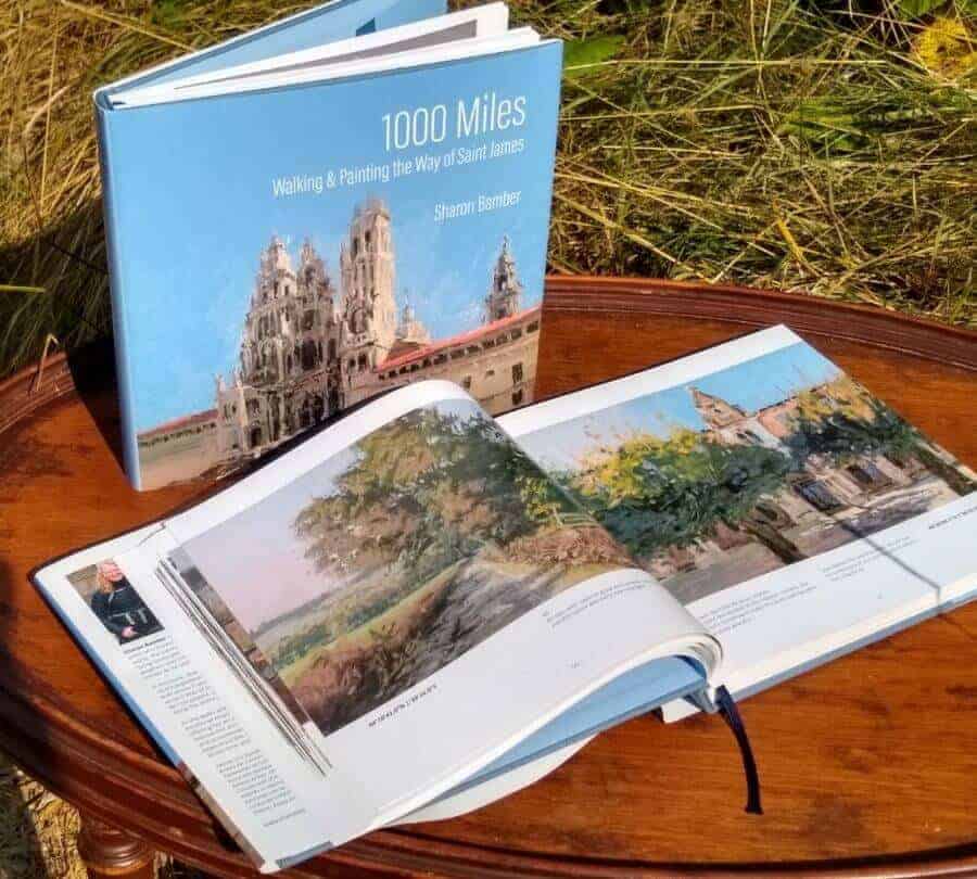 a picture of a book 1000 miles