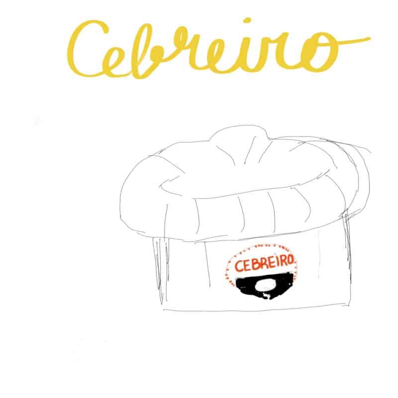 cebreiro illustration - a classic Galician cheese