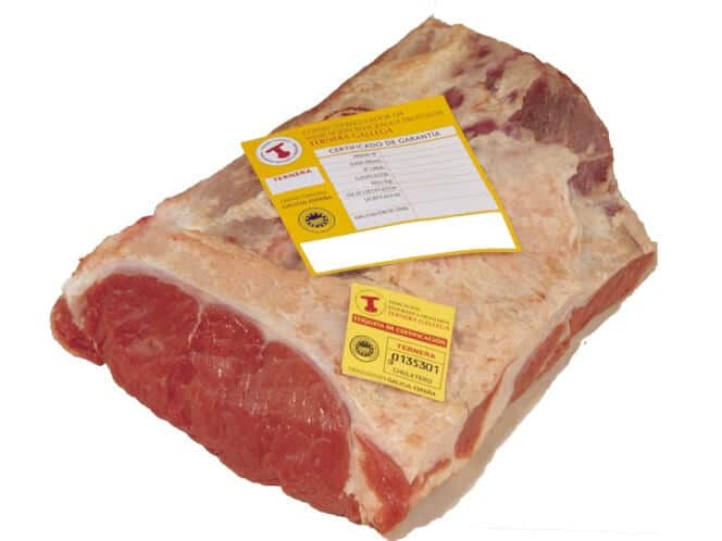 a picture of a galicia veal