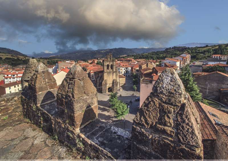 a picture of a town