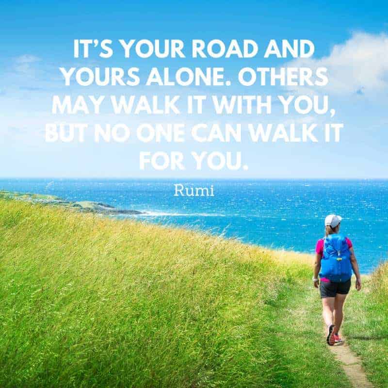 a quote by Rumi