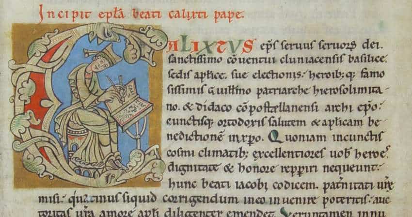 Codex Calixtinus original Camino Guidebook