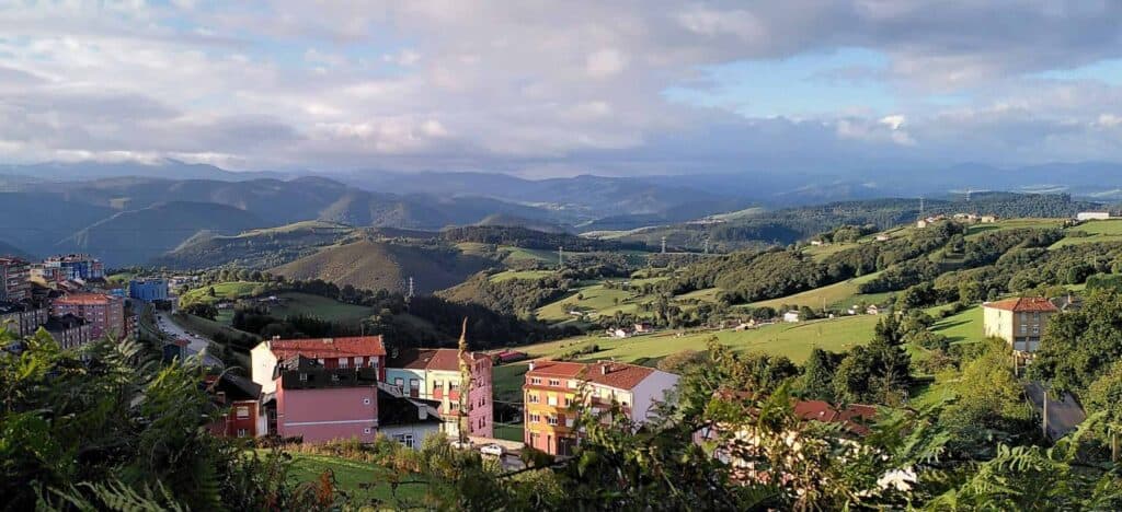 Asturias Family Trip city