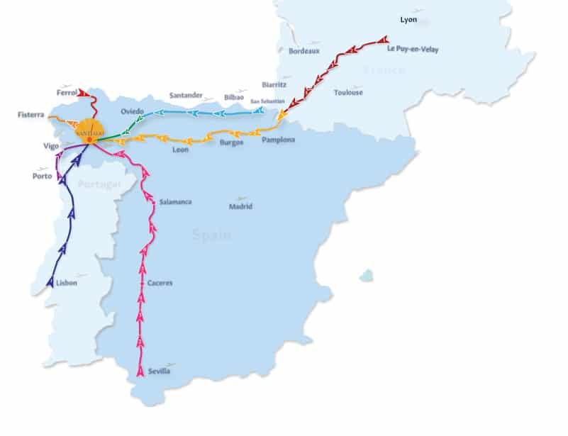 Fly for the Camino Portuguese