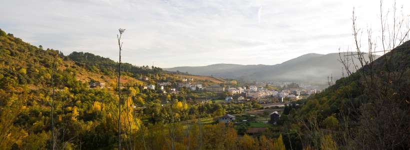 Little Compostela Villafranca del Bierzo city view