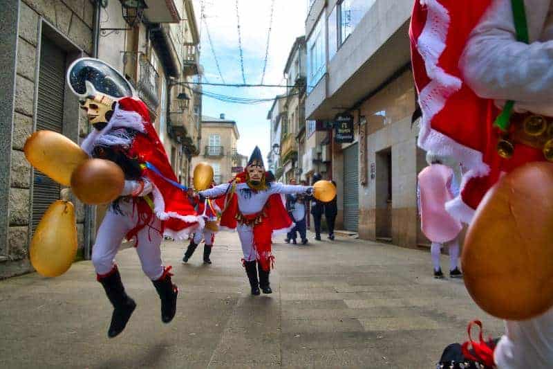 Carnival on the Camino tradition costume