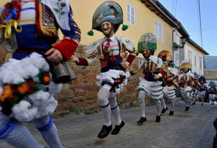 Carnival on the Camino tradition costume celebration